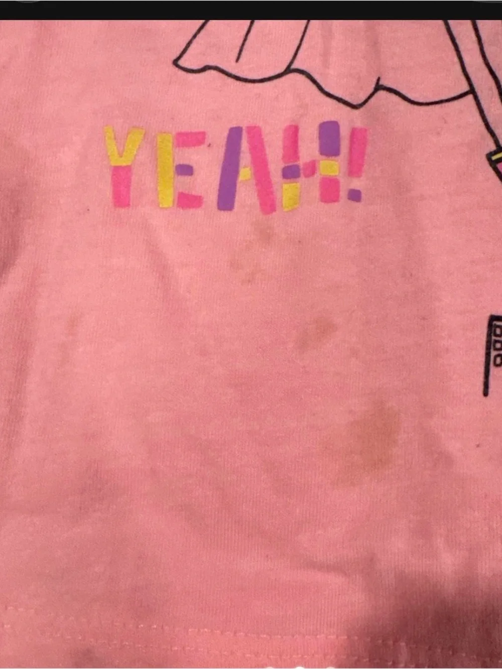 OshKosh B'gosh Pink Superhero girl Long Sleeve Tee girl power shirt